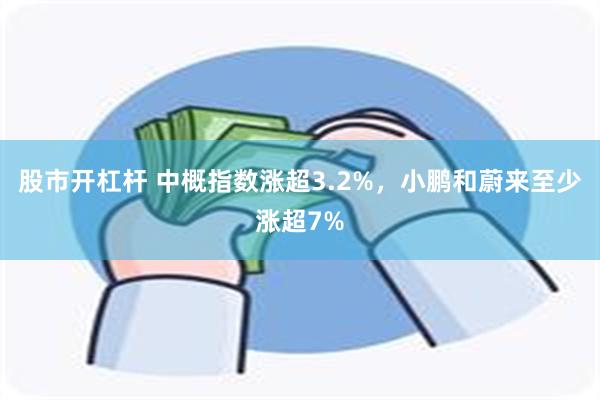 股市开杠杆 中概指数涨超3.2%，小鹏和蔚来至少涨超7%